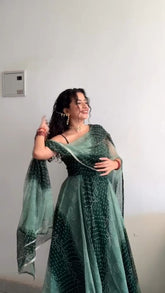 Green Bandhni