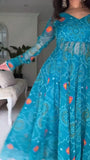 Bani Blue Bandhni