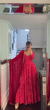 Red Reyon Bandhni