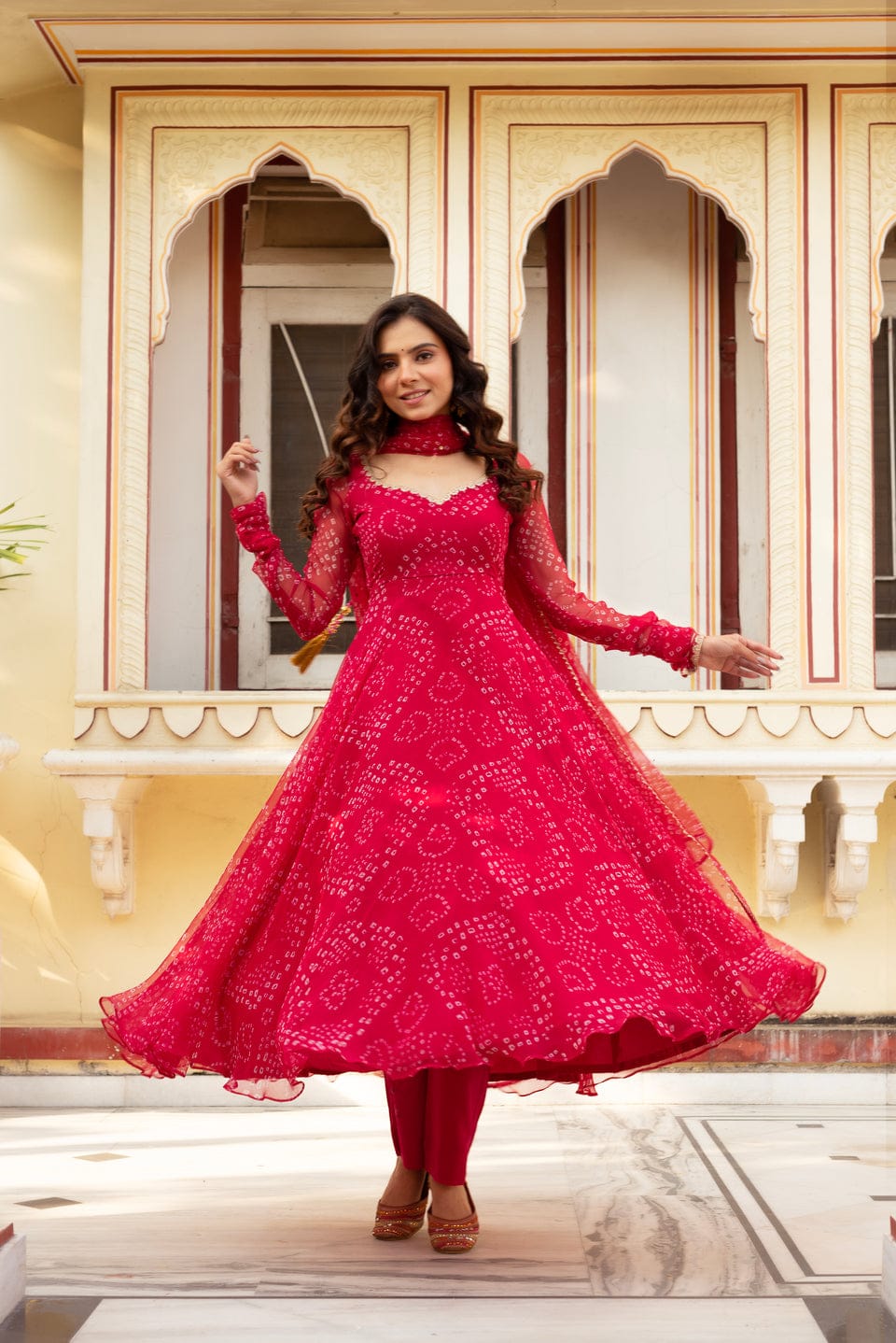 Bandhni Suit
