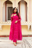 Pink Bandhni Suit