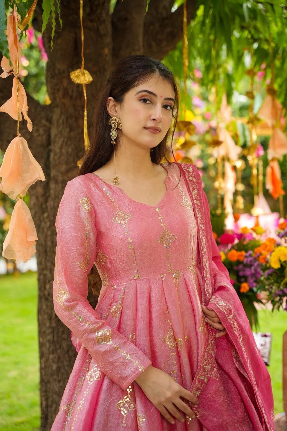Roshni Pink Suit