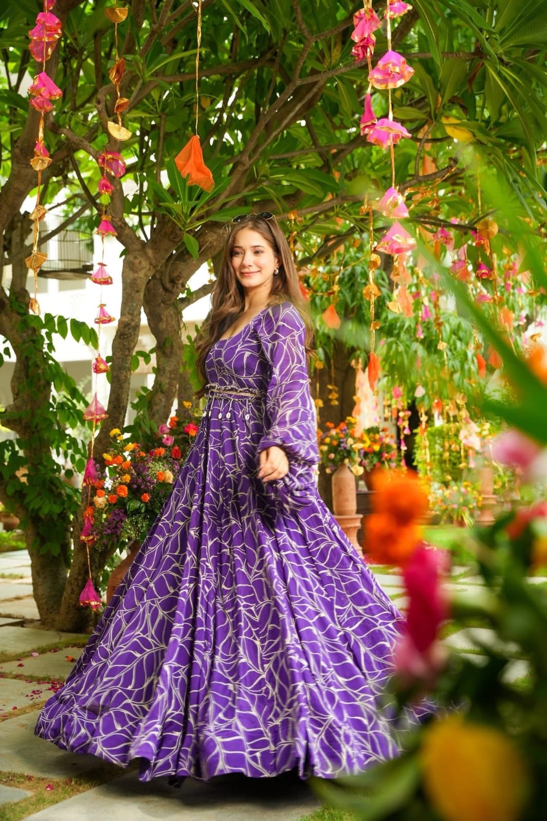 Purple Chinnon Maxi