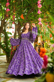 Purple Chinnon Maxi